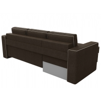 Угловой диван Принстон (рогожка коричневый) - Изображение 2